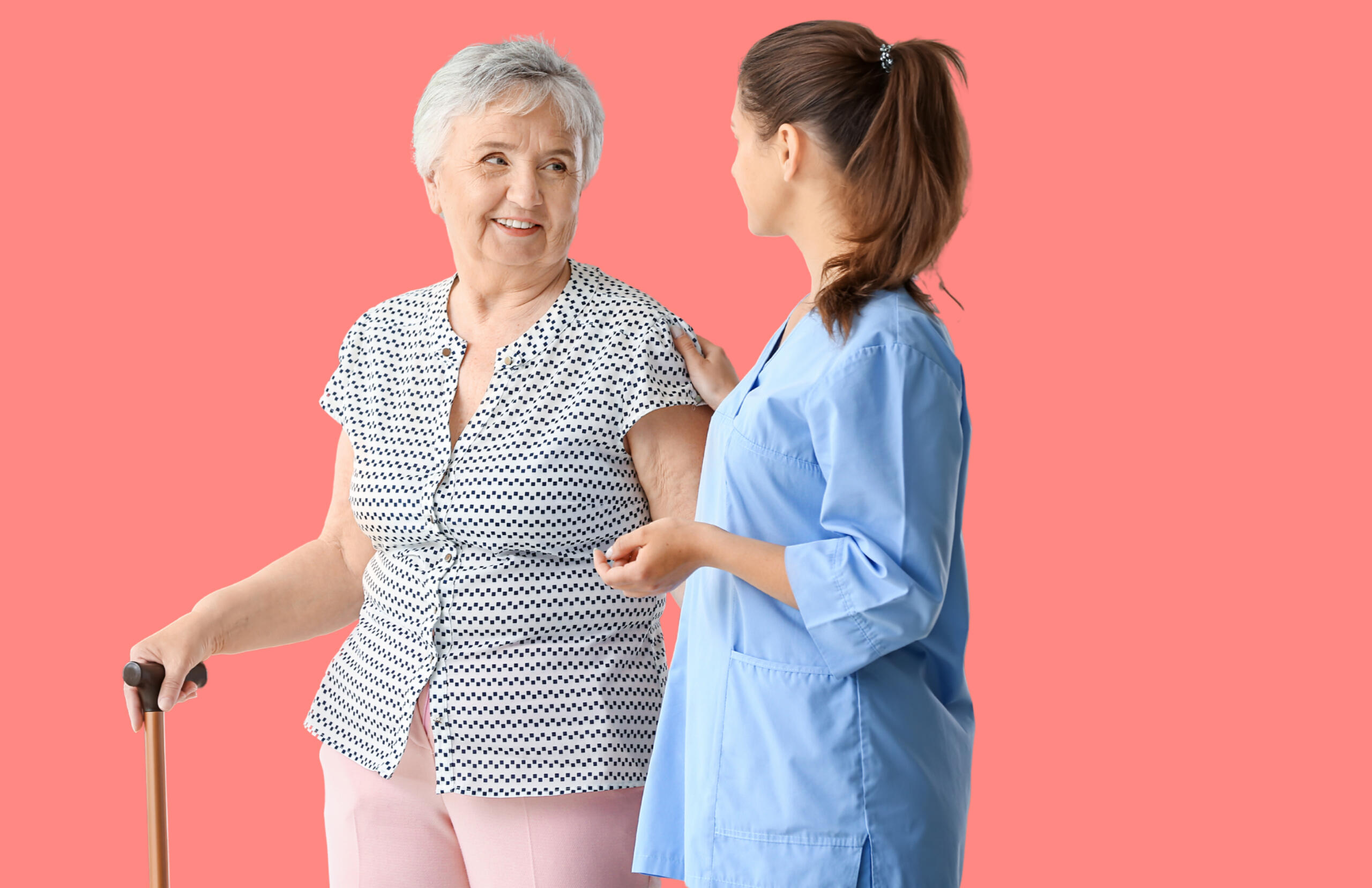 Nurse & Aged Care Resident